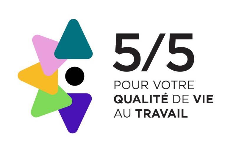 5 / 5 pour votre Qualité de Vie au Trava...